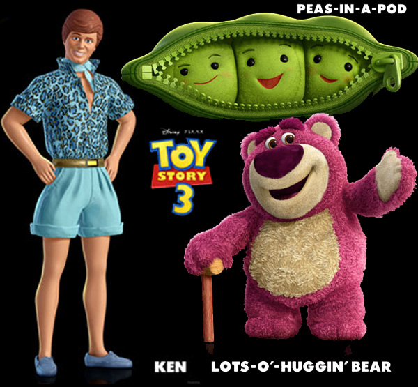 Movie Clubs 3 Different Images of Teddy bear in 3 Excellent Movies