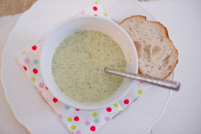 Saint Patrick's Day Broccoli and Cheese soup