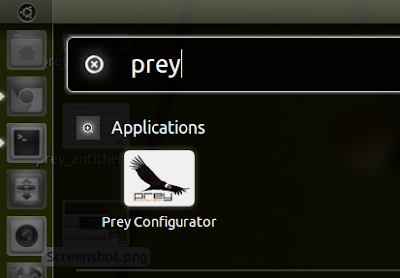 Setup Prey in Ubuntu