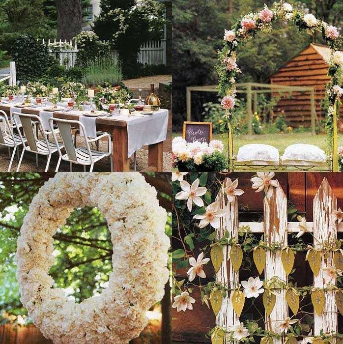backyard wedding decoration ideas on budget