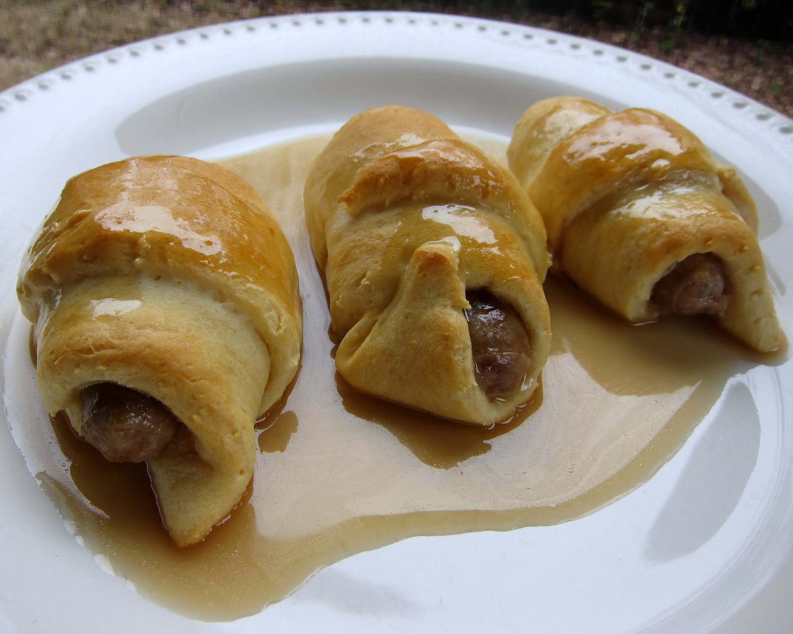 Sausage Roll Ups with Buttermilk Syrup Plain Chicken®