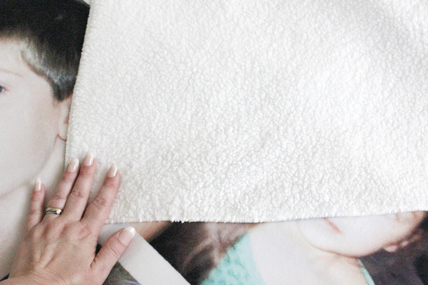 Southern Mom Loves My CustomPrinted Sherpa Blanket from