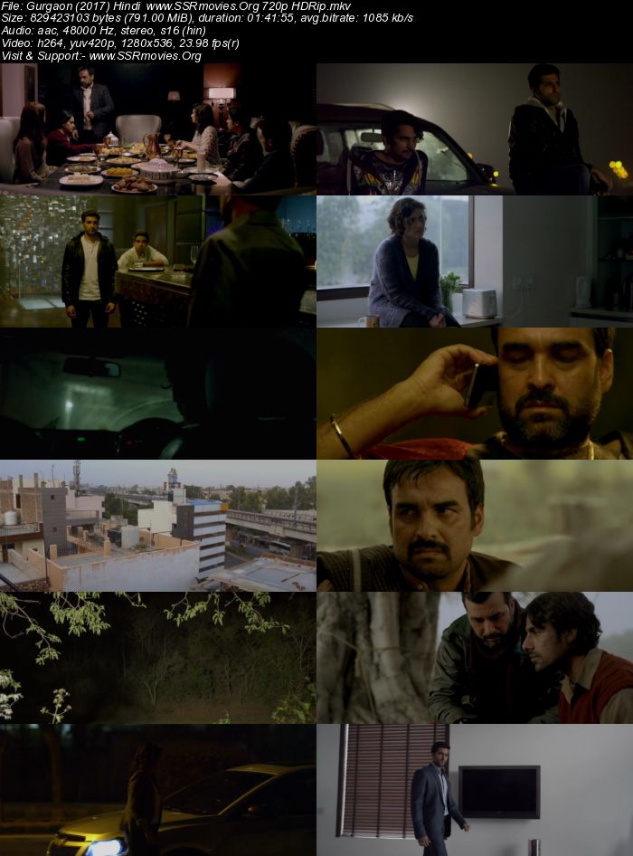 Gurgaon (2017) Hindi 720p HDRip