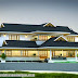 Luxury traditional Kerala home 5890 sq-ft