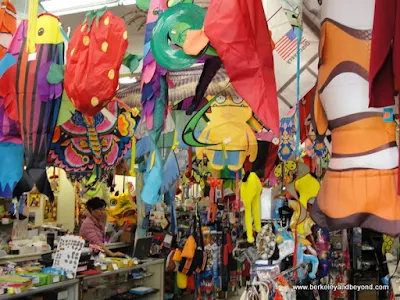 interior of Chinatown Kite Shop in San Francisco