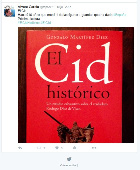 El Cid Histórico - Gonzalo Martínez Díez - Planeta - Álvaro García - el troblogdita - ÁlvaroGP - El Cid - Rodrigo Díaz de Vivar - Twitter - @repaci31 El Cid Histórico - Gonzalo Martínez Díez - Planeta - Álvaro García - el troblogdita - ÁlvaroGP - El Cid - Rodrigo Díaz de Vivar - Twitter - @repaci31