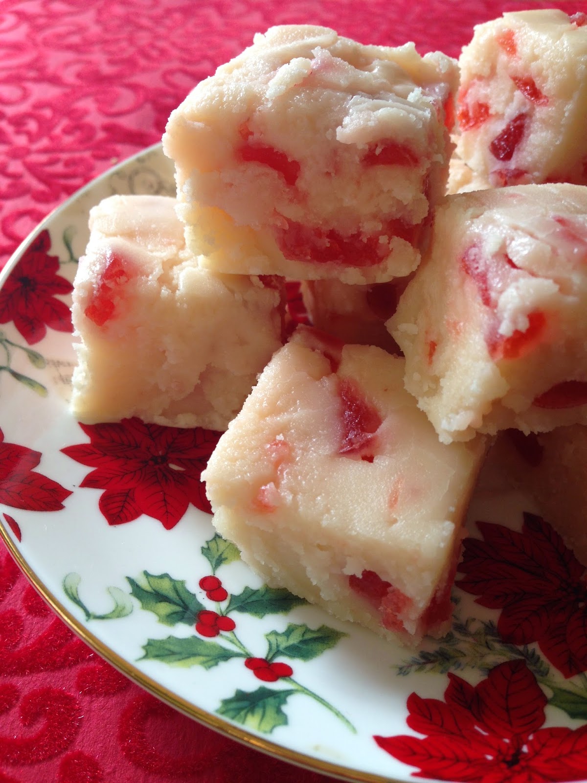 A Love Letter to Food Candied Cherry Opera Fudge