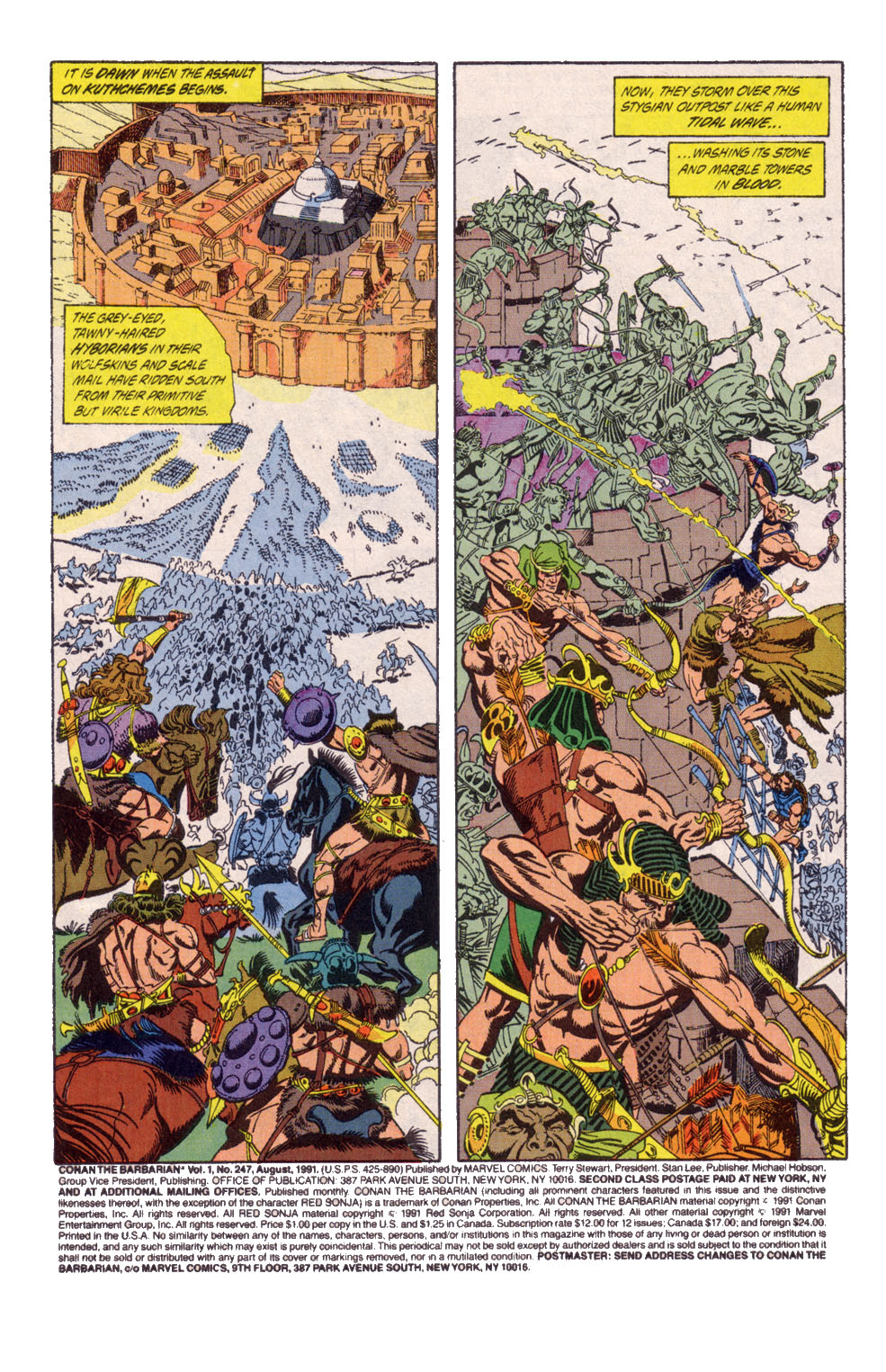 Read online Conan the Barbarian (1970) comic -  Issue #247 - 2