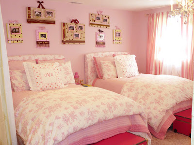 cuarto rosa para dos chicas