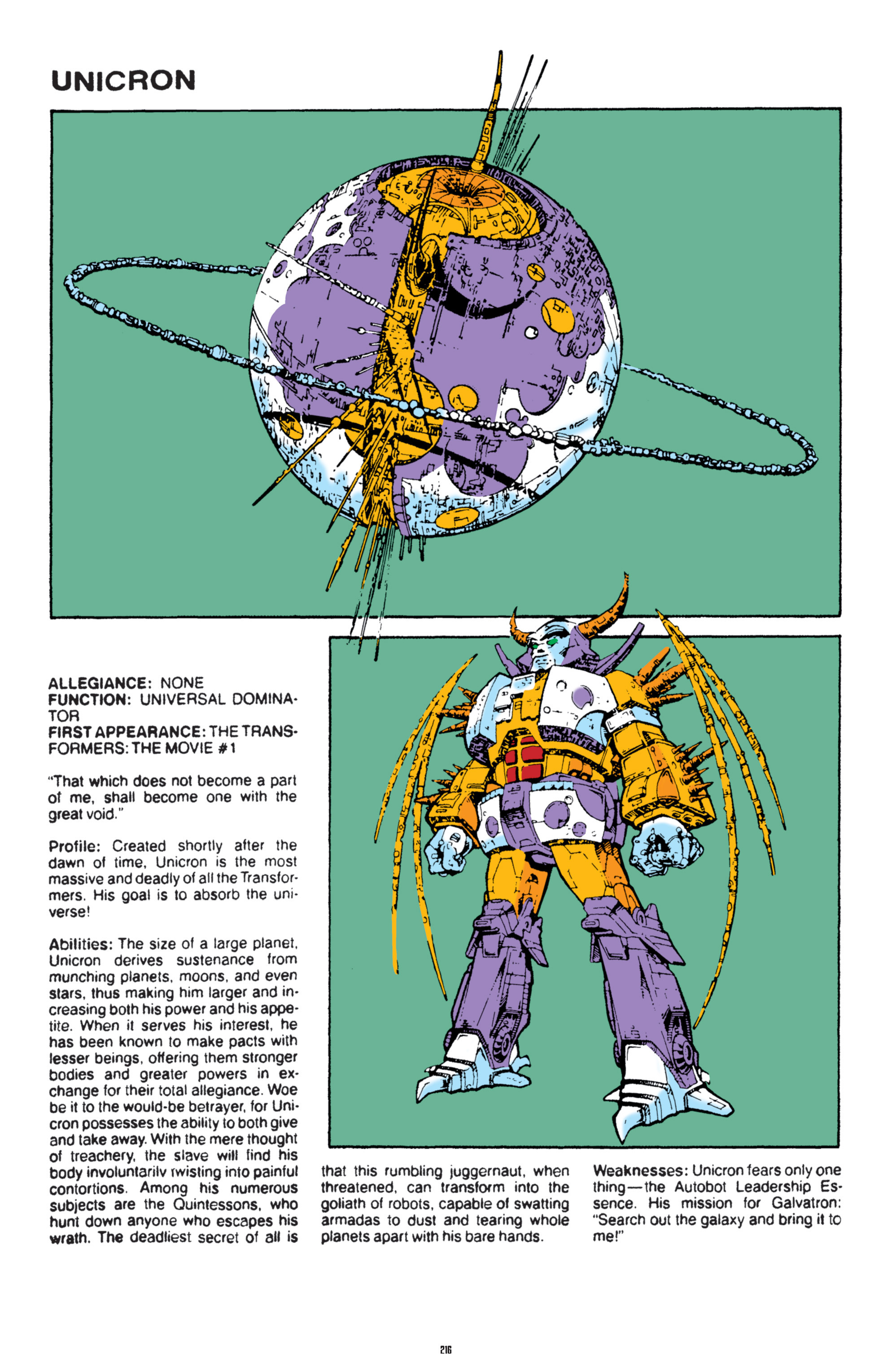 Read online The Transformers Classics comic -  Issue # TPB 8 - 213