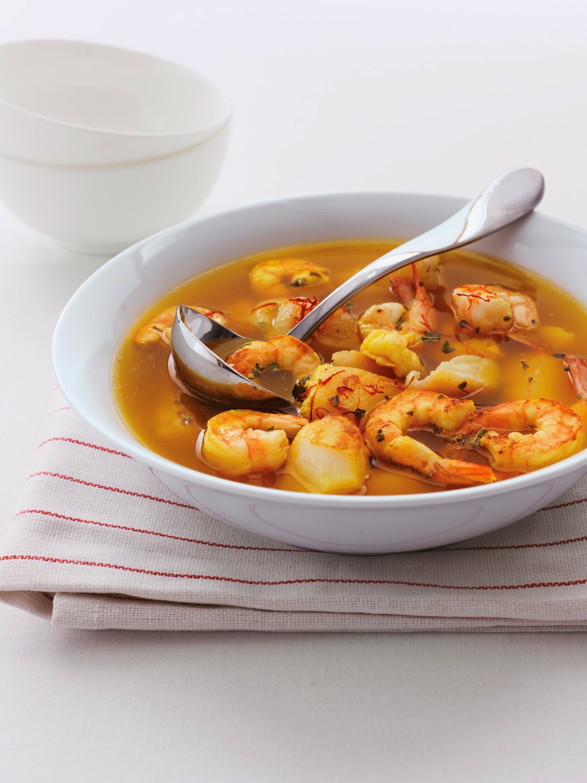 Seafood Stew in Saffron Broth
