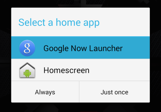 Google Now Launcher 