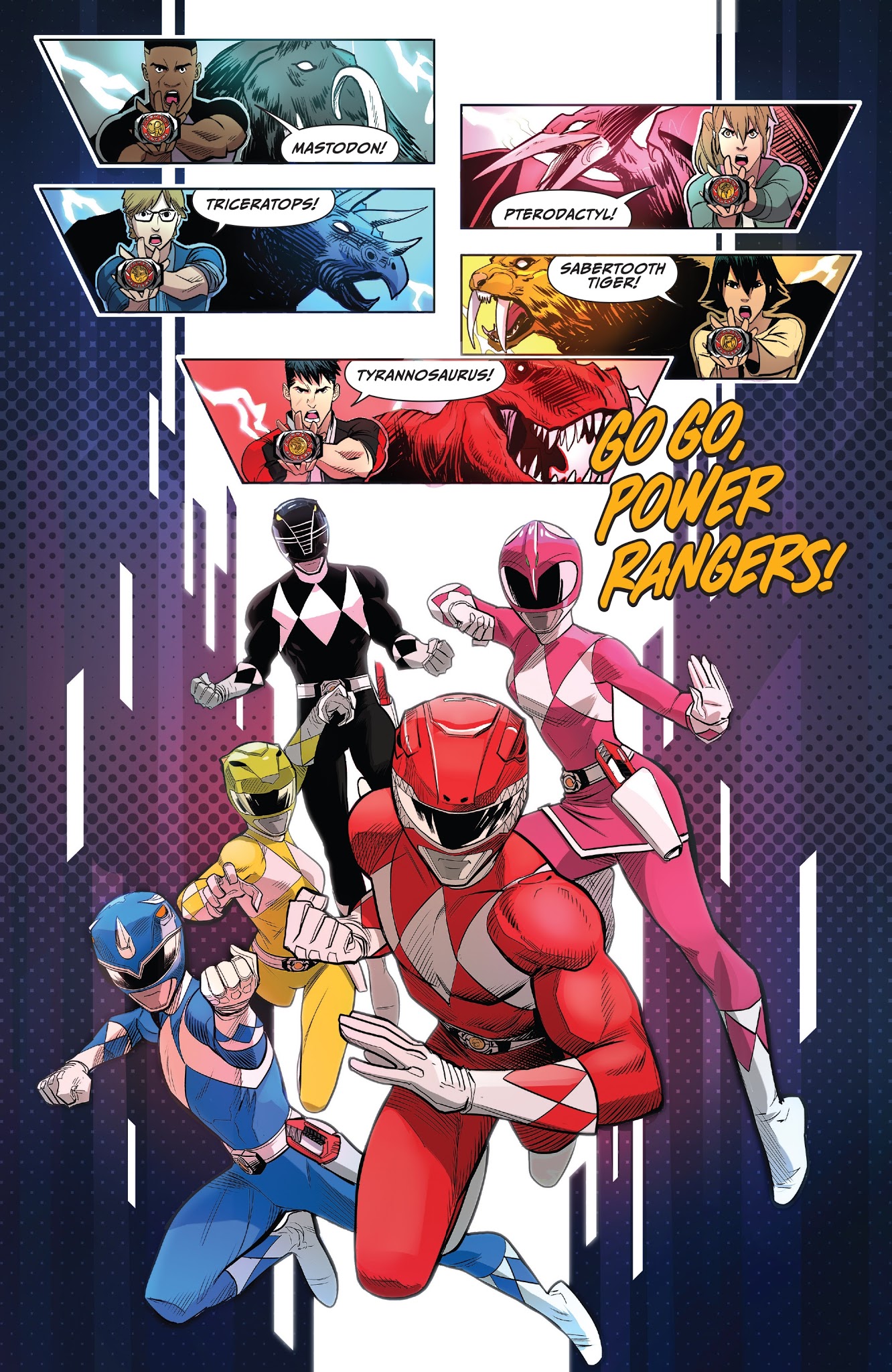 Read online Saban's Go Go Power Rangers comic -  Issue #1 - 18