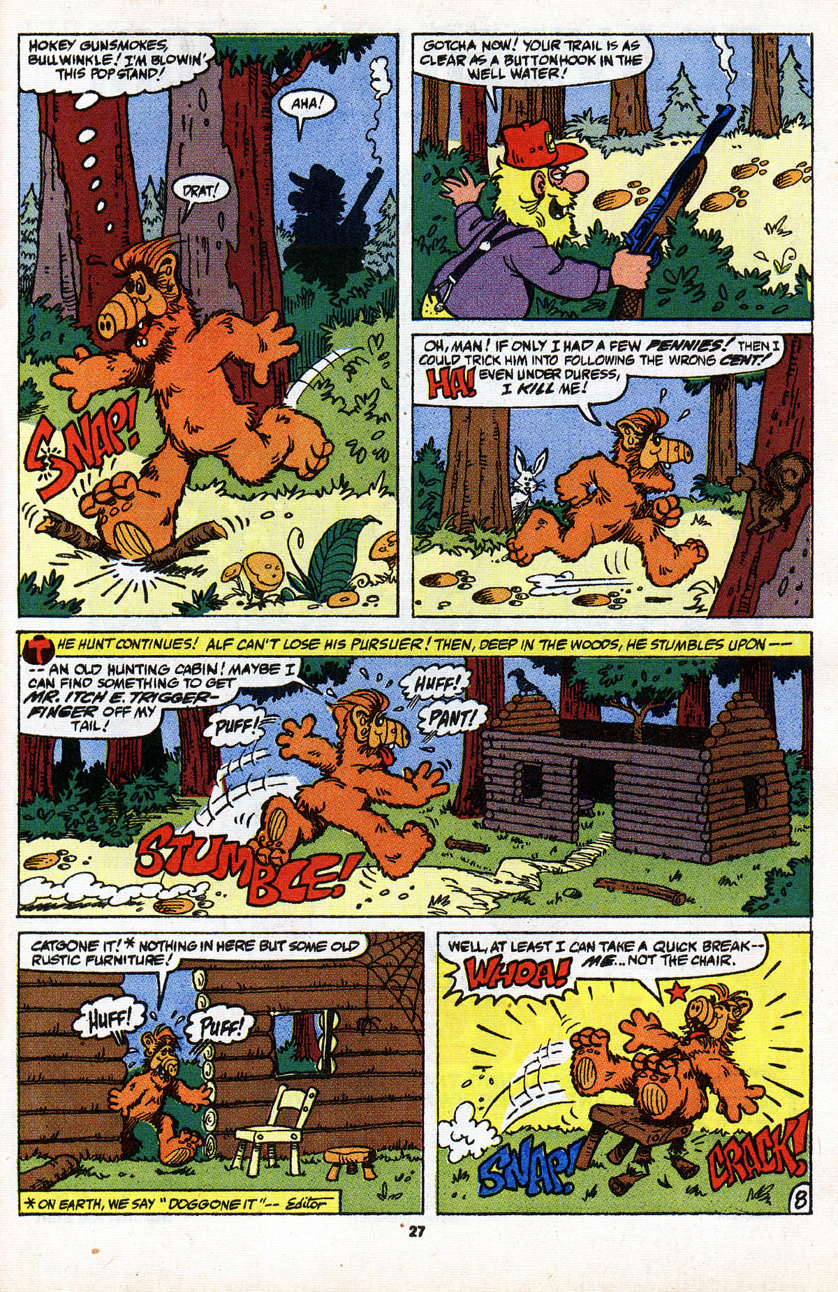 Read online ALF comic -  Issue #28 - 29