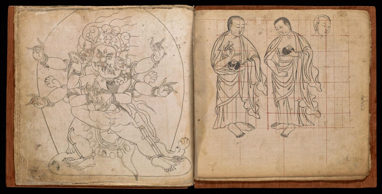 В середине 9 века монахи составили. Трактат Манасара. Тибетский канон пропорций. Тибетские каноны изобразительного искусства. Тибетский Манускрипт.