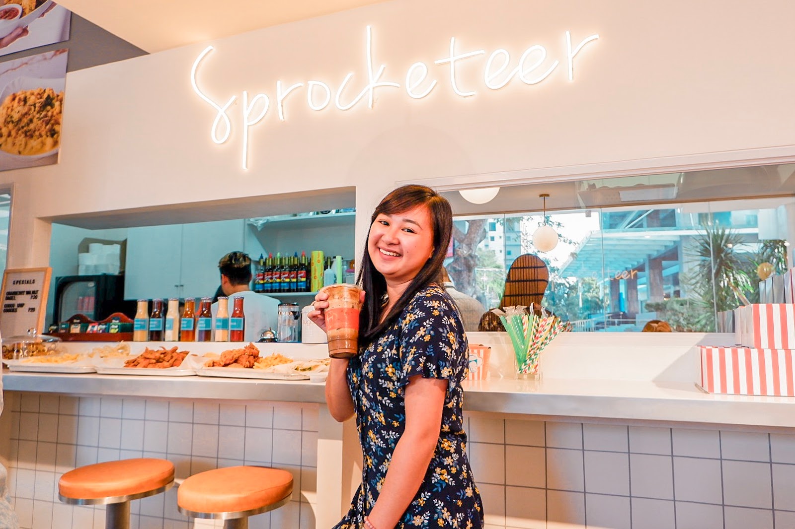 Sprocketeer Cafe Modern diner with retro vibes OffDuty Mama Cebu