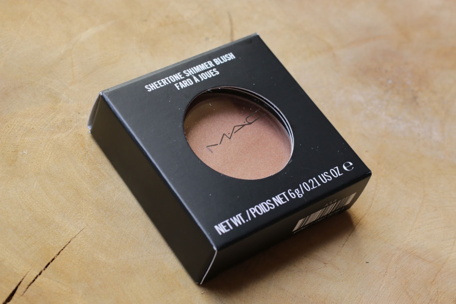 MAC blushes Trace Gold & Coppertone