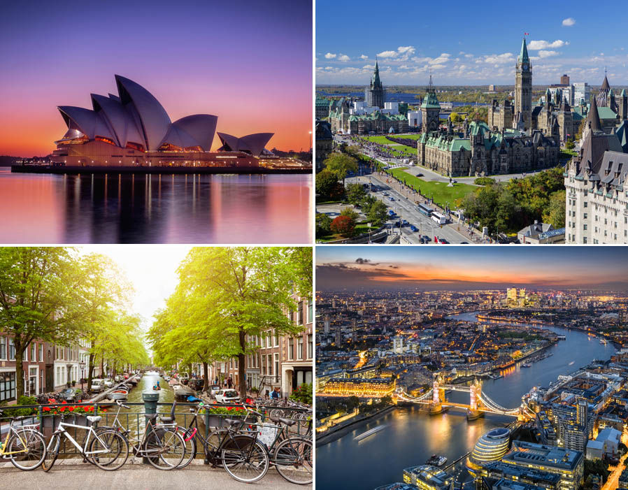 Top 10 Cities in the World to Live in: Travel Guide - Top 10 Ranker