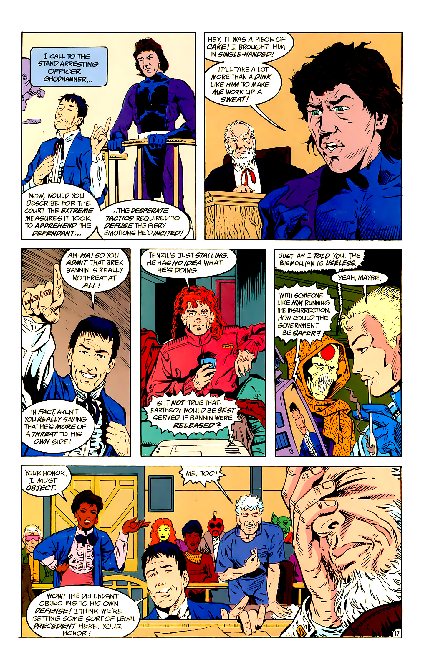Legion of Super-Heroes (1989) 11 Page 17