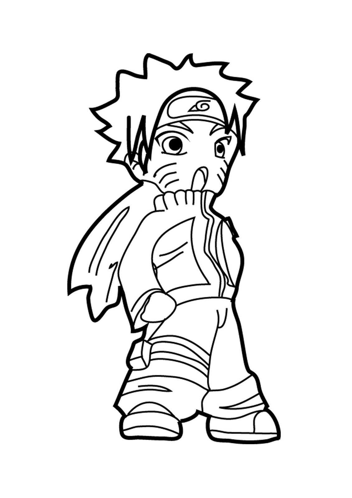 naruto coloring book pages - photo #32