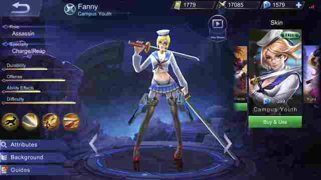 Fanny merupakan pendekar di Game Mobile Legend yang dikala ini mempunyai tingkat kesulitan penggu Cara dan Tips Menggunakan Hero Fanny Mobile Legend