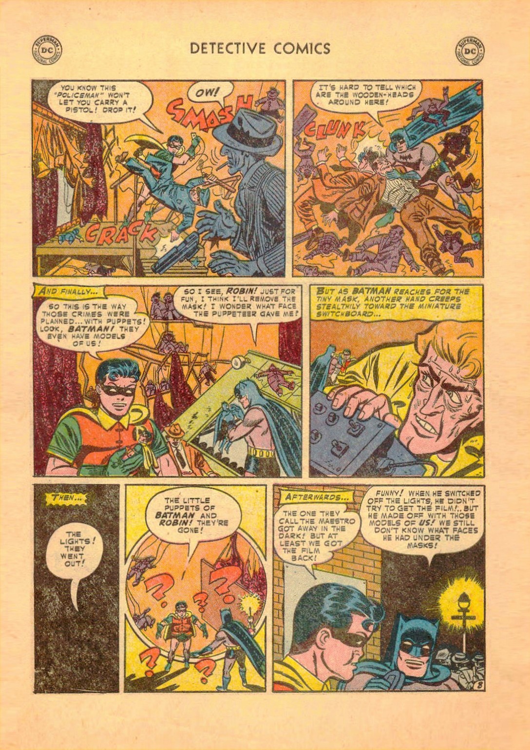 Detective Comics (1937) 182 Page 8