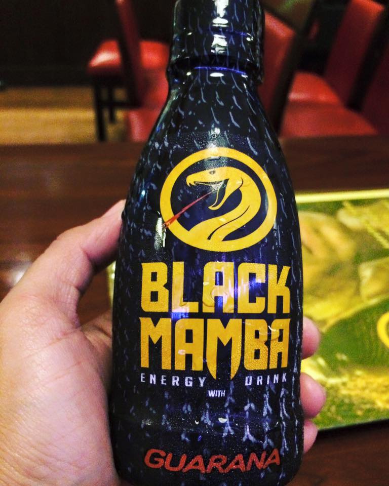 Black Mamba Energy Drink with Guarana Grand Launch It's Me, Gracee