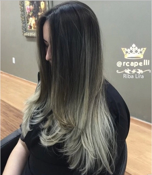 New Hairstyle Sleek And Sexy Hair Beauty With Ombre Straight Hair