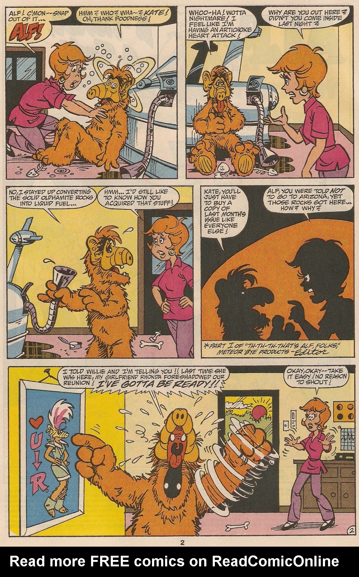 Read online ALF comic -  Issue #48 - 4