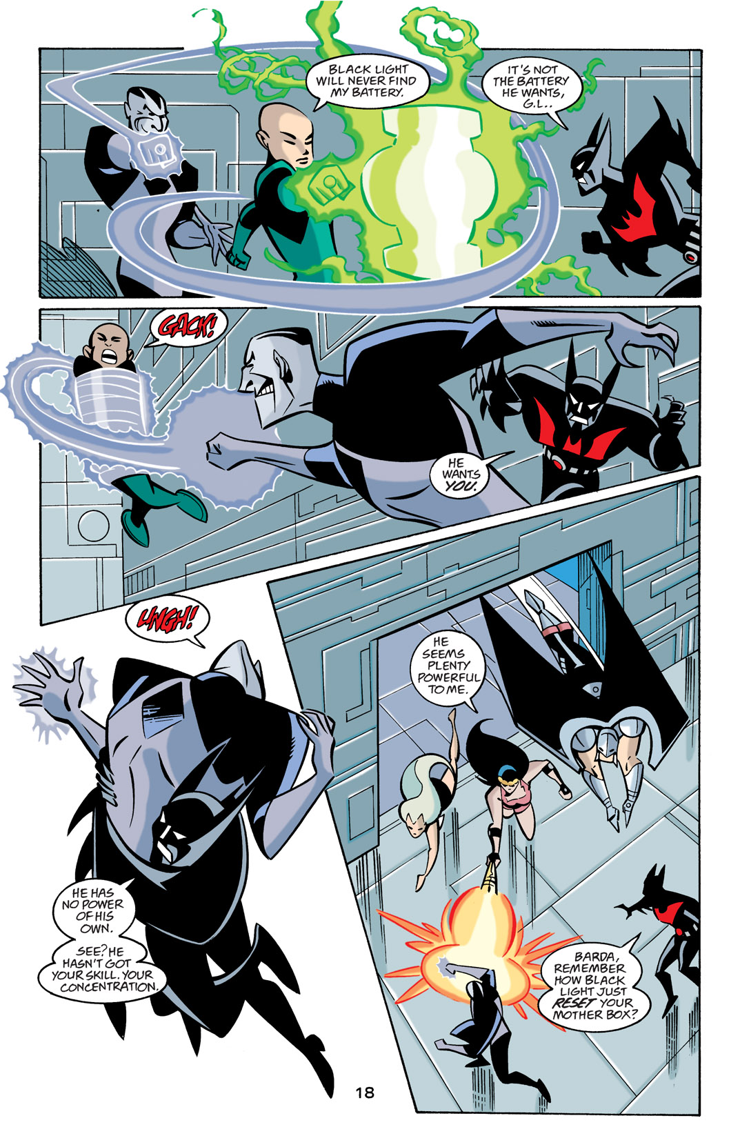 Read online Batman Beyond [II] comic -  Issue #22 - 19