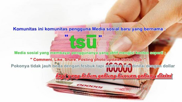 Sosial Media Pesaing Facebook (TSU)