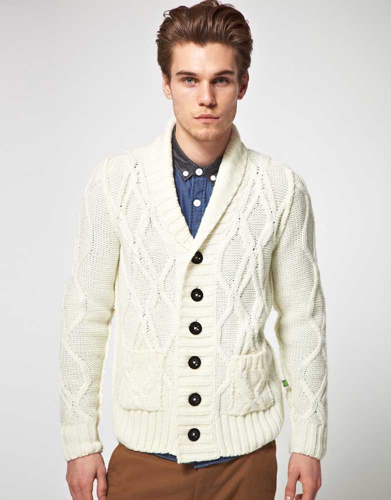 Вязаный стиль: Мужские жакеты и кардиганы