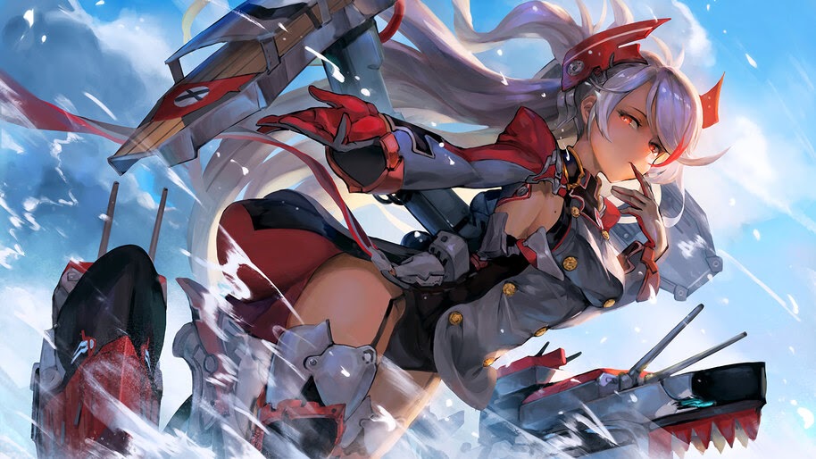 Azur Lane, Prinz Eugen, Anime Girl, 4K, #4.1771