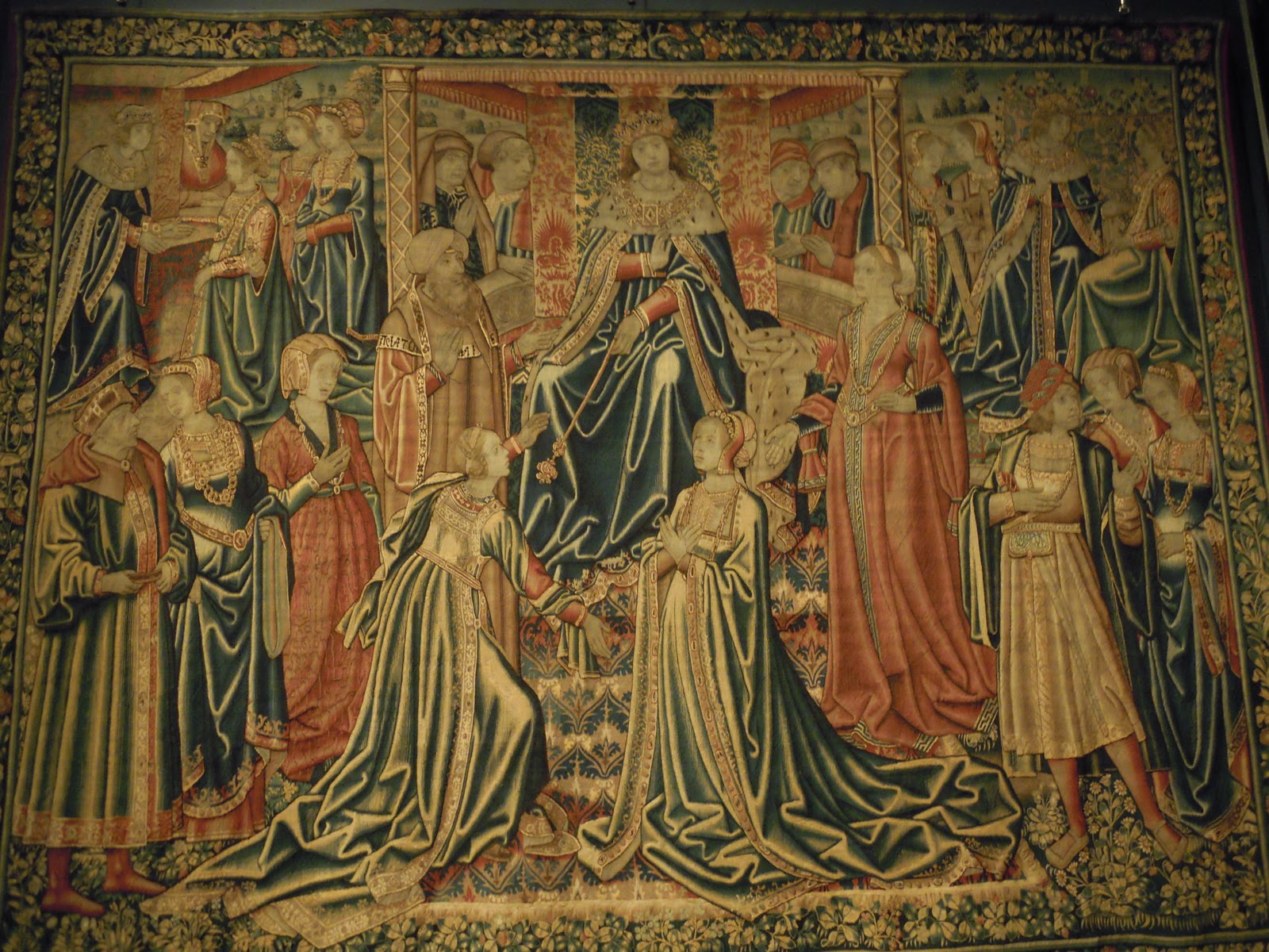 Las palabras mágicas Ancient tapestries