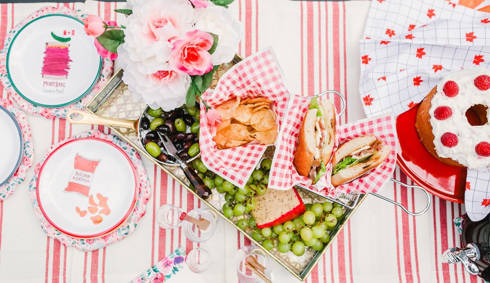 Bijuleni - How to Throw a Stylish Canada Day Summer Party 