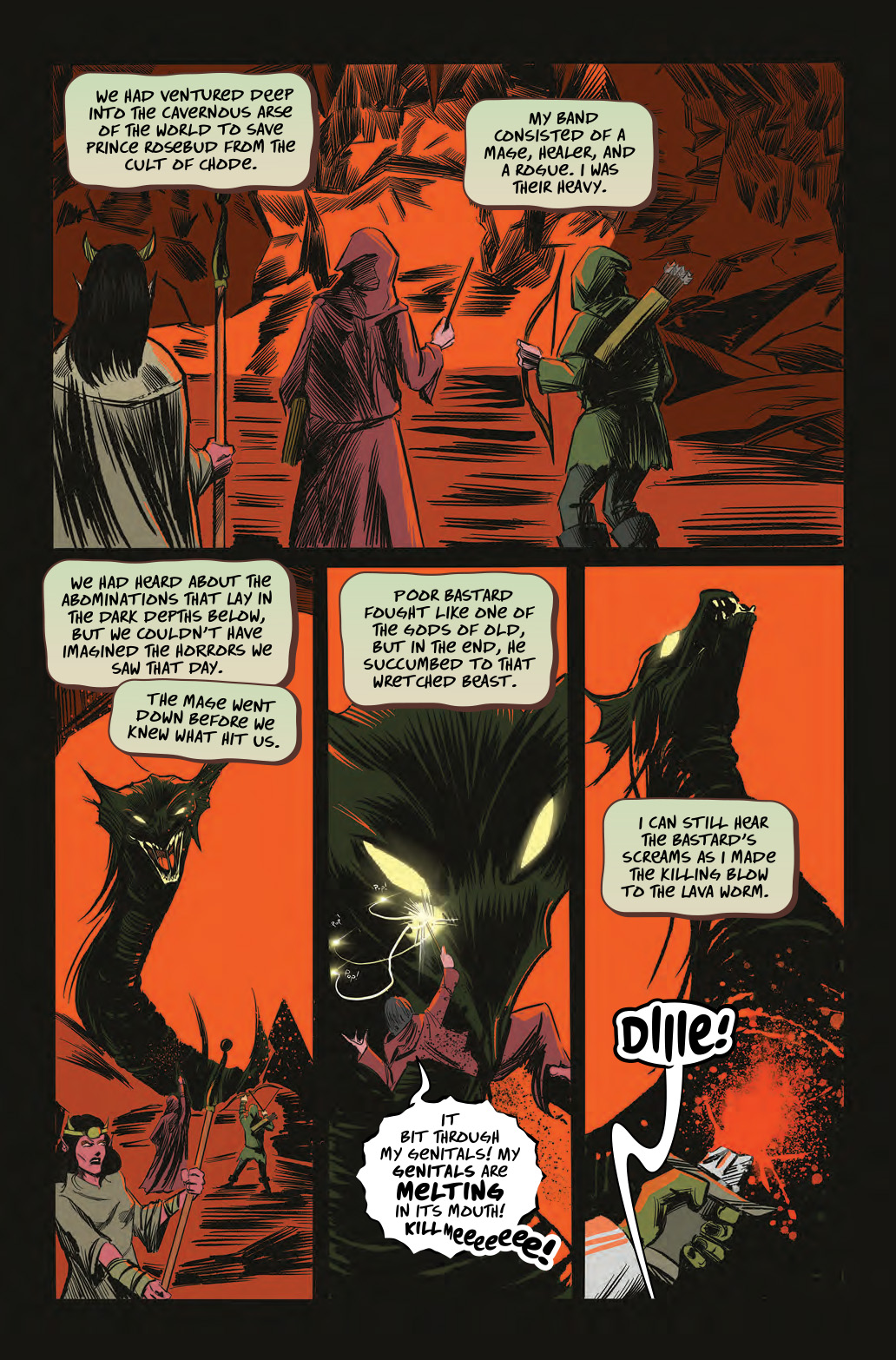 Read online Murder Hobo: All Inn At the Dragon's Shaft comic -  Issue # Full - 20