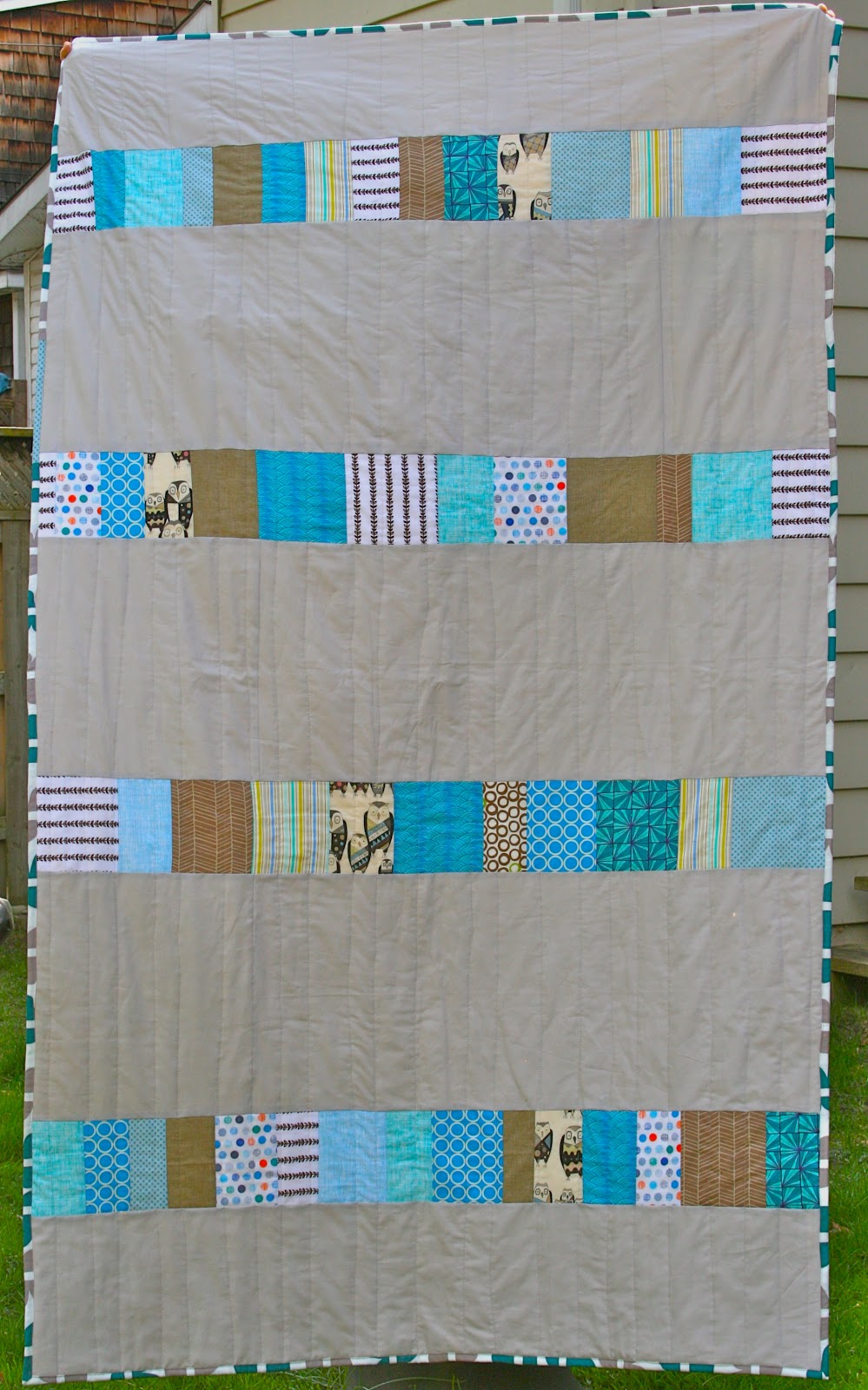 Sky's Slate Happy Healing Quilt