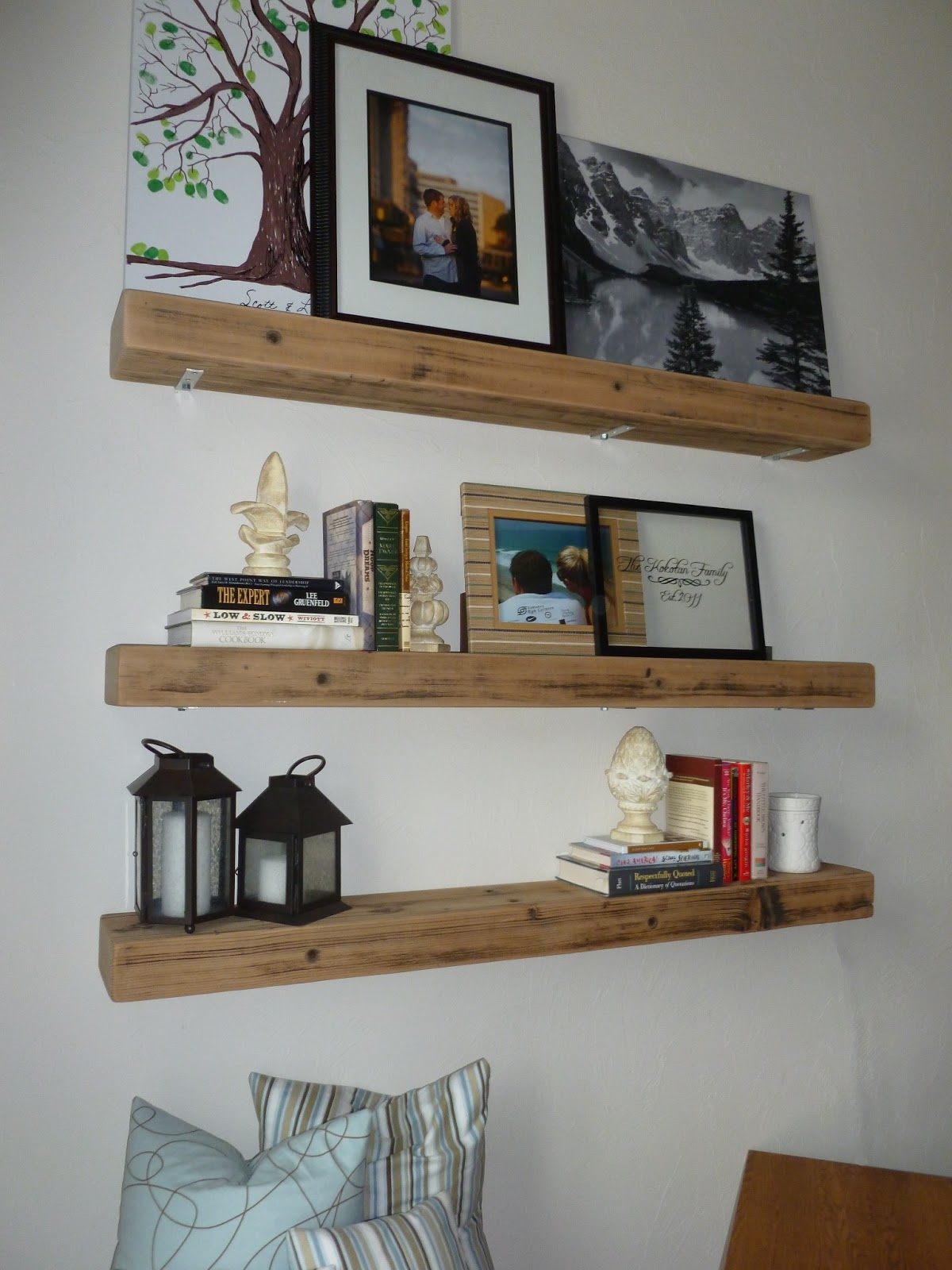 Rustic wall shelves Rustic wall shelves, Home decor hacks, Diy home decor