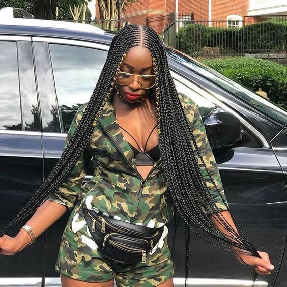 47 Latest Cornrows Braided Hairstyles 2019 For African Girls To