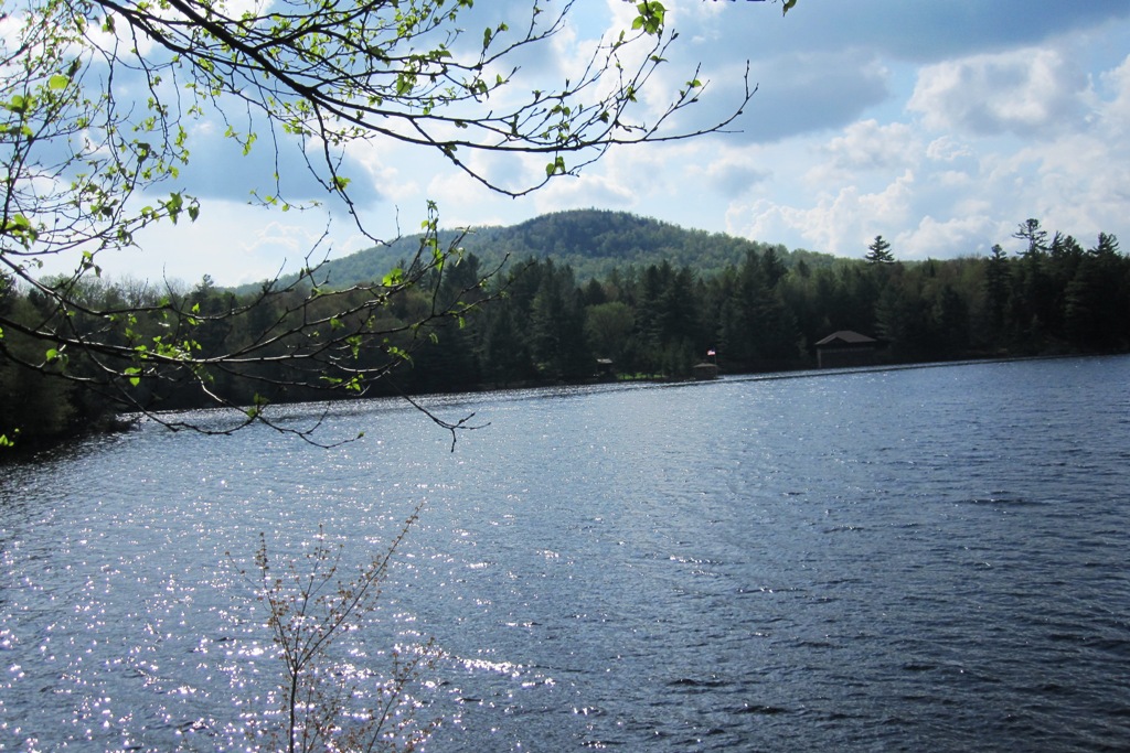 Windswept Adventure Passing Through The Town Of Tupper Lake