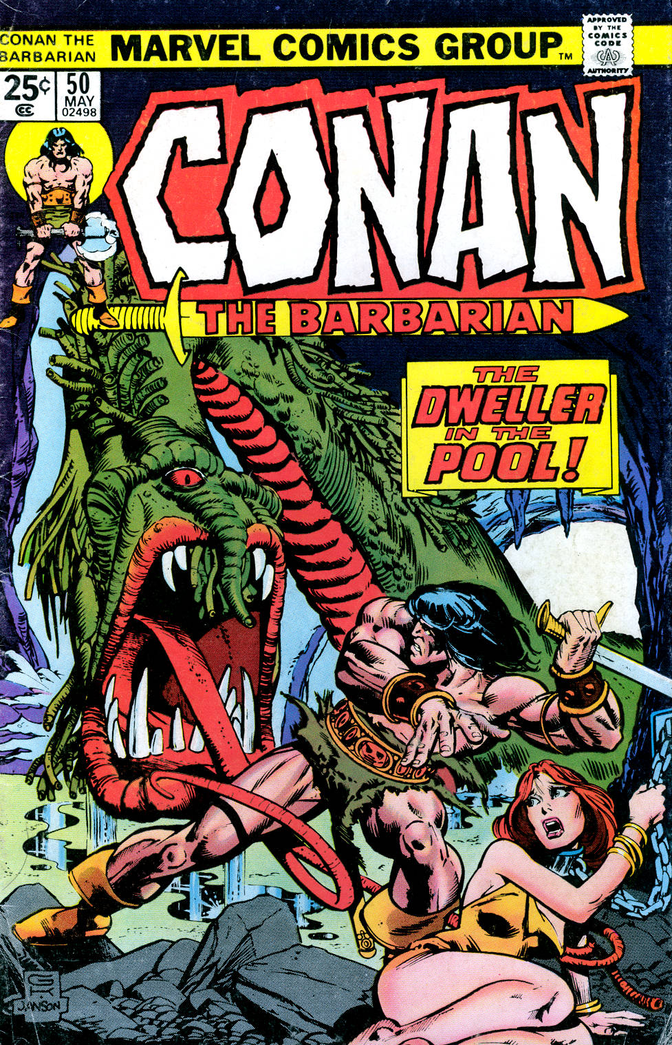 Read online Conan the Barbarian (1970) comic -  Issue #50 - 1