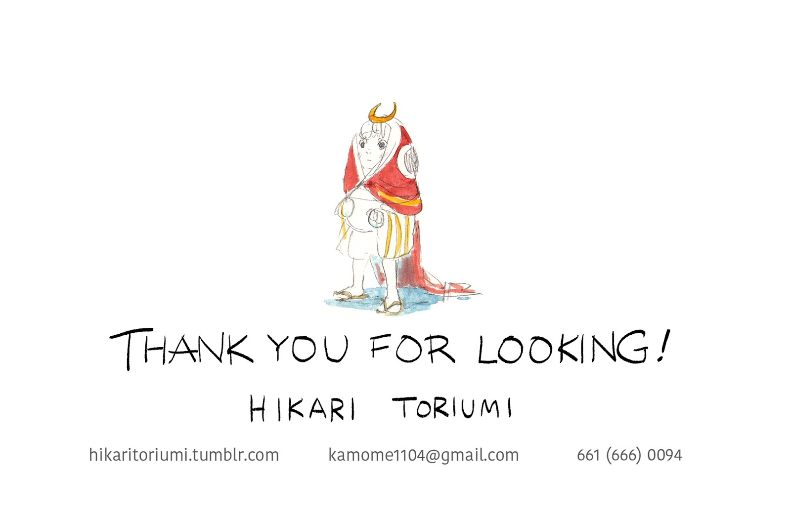 Hikari Toriumi Story Portfolio 2018