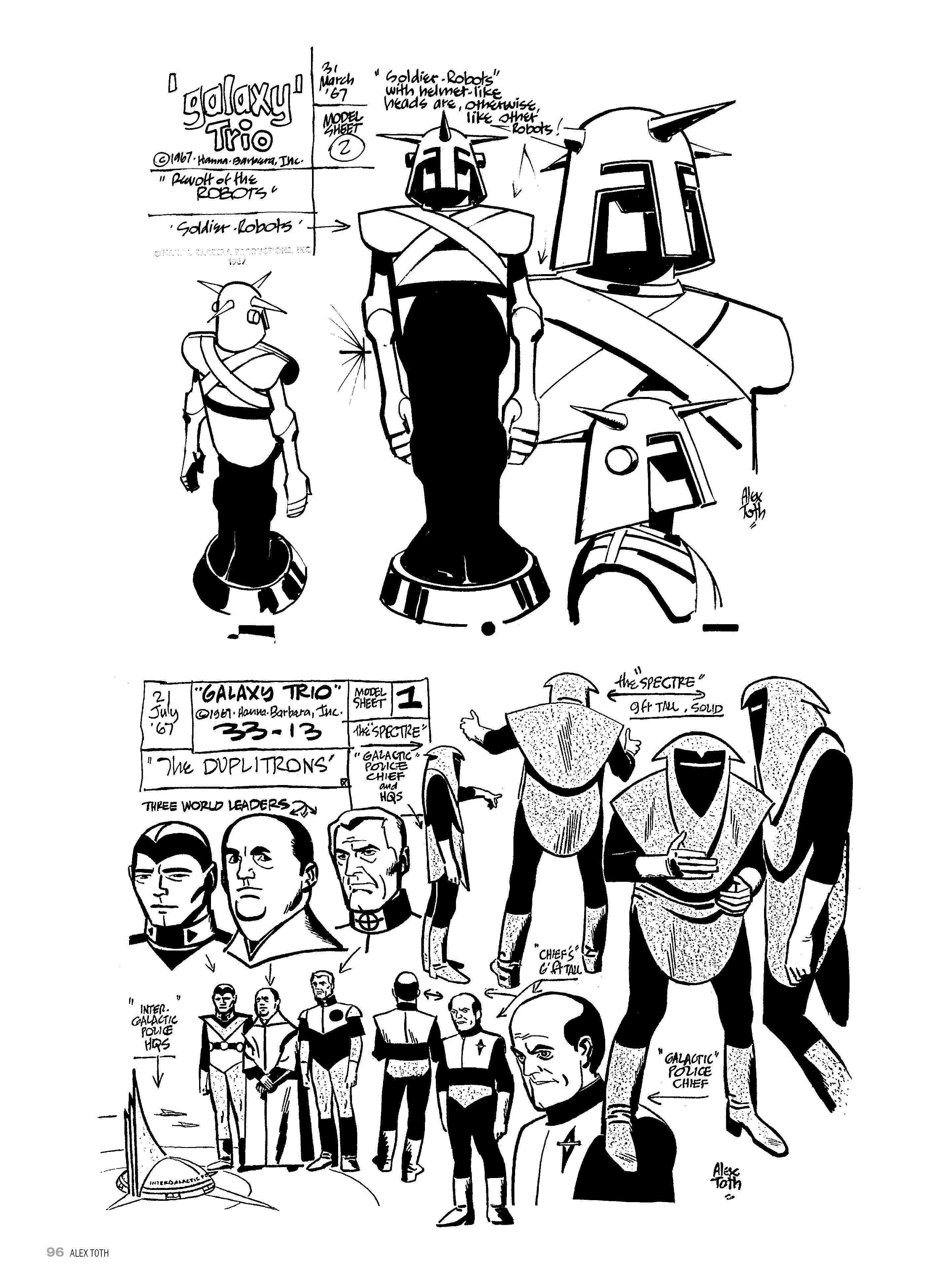 Read online Genius, Animated: The Cartoon Art of Alex Toth comic -  Issue # TPB (Part 1) - 97