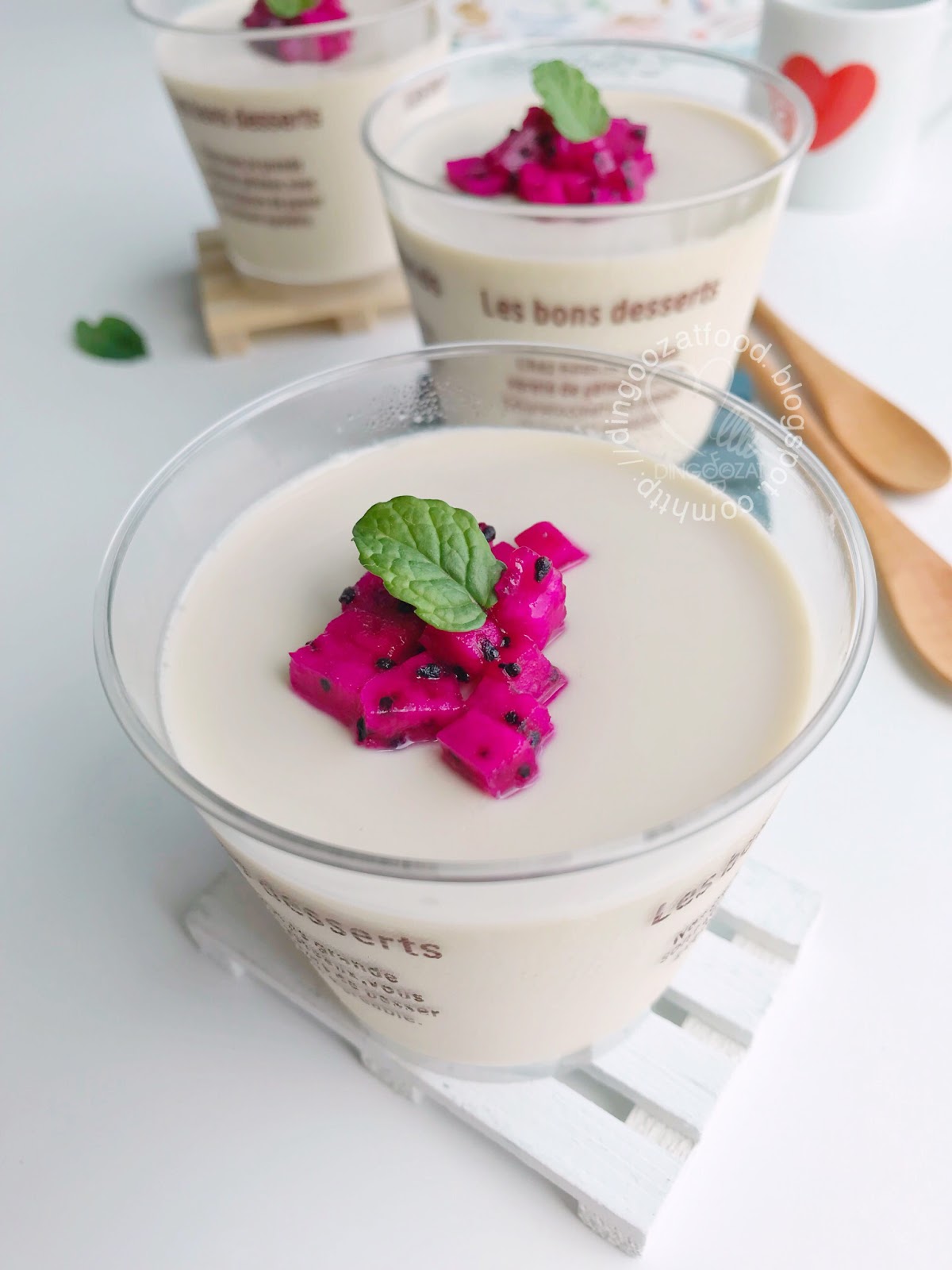 Miki's Food Archives Homemade Silky Soy Milk Pudding 滑滑的豆奶布丁