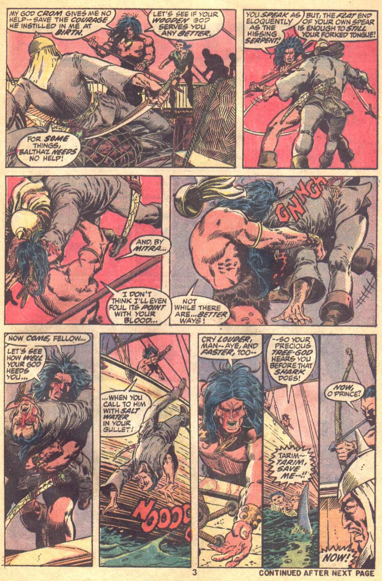 Read online Conan the Barbarian (1970) comic -  Issue #19 - 4