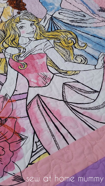Disney Princess Quilt | Sew at Home Mummy