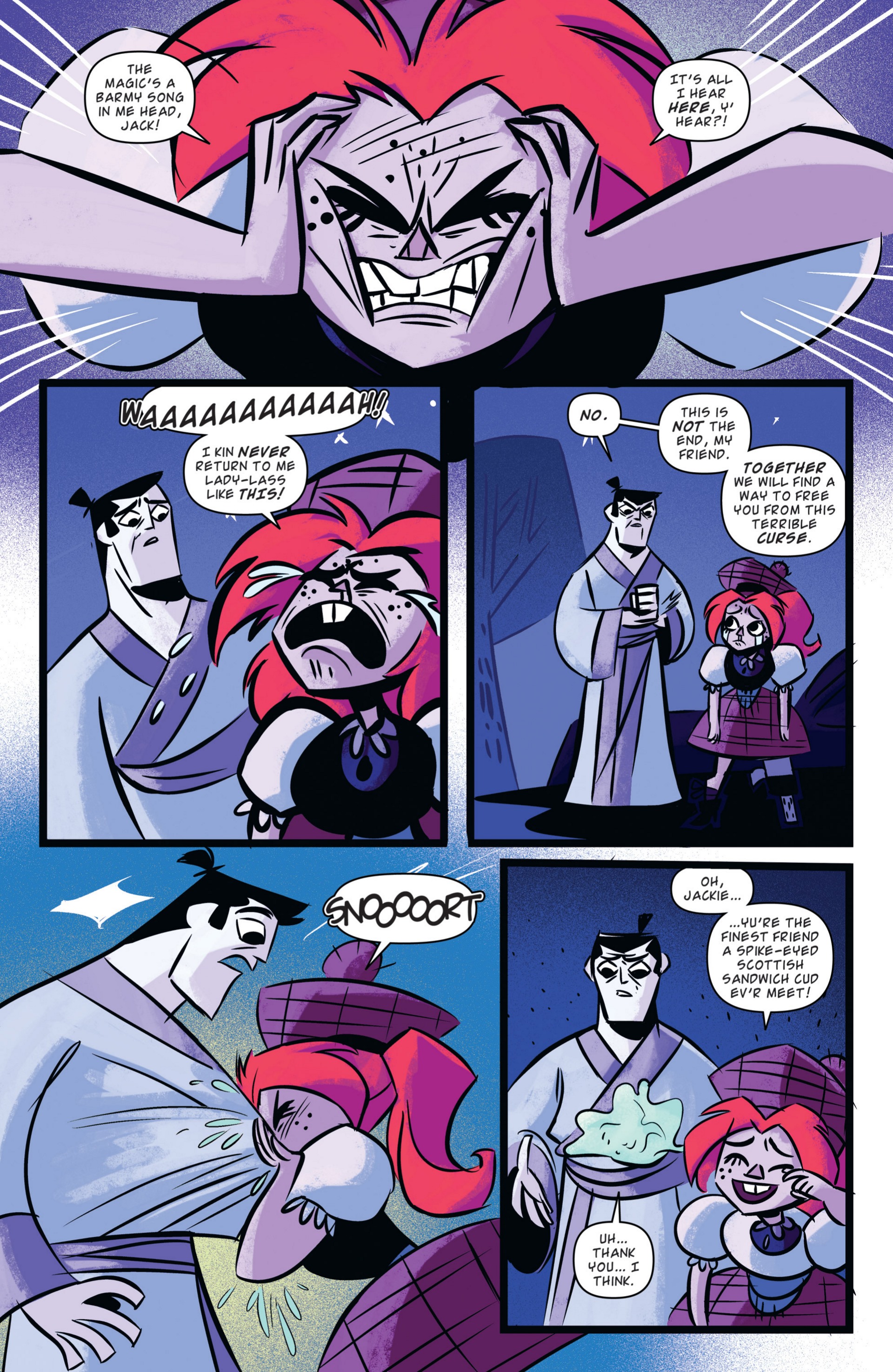 Read online Samurai Jack comic -  Issue #6 - 11