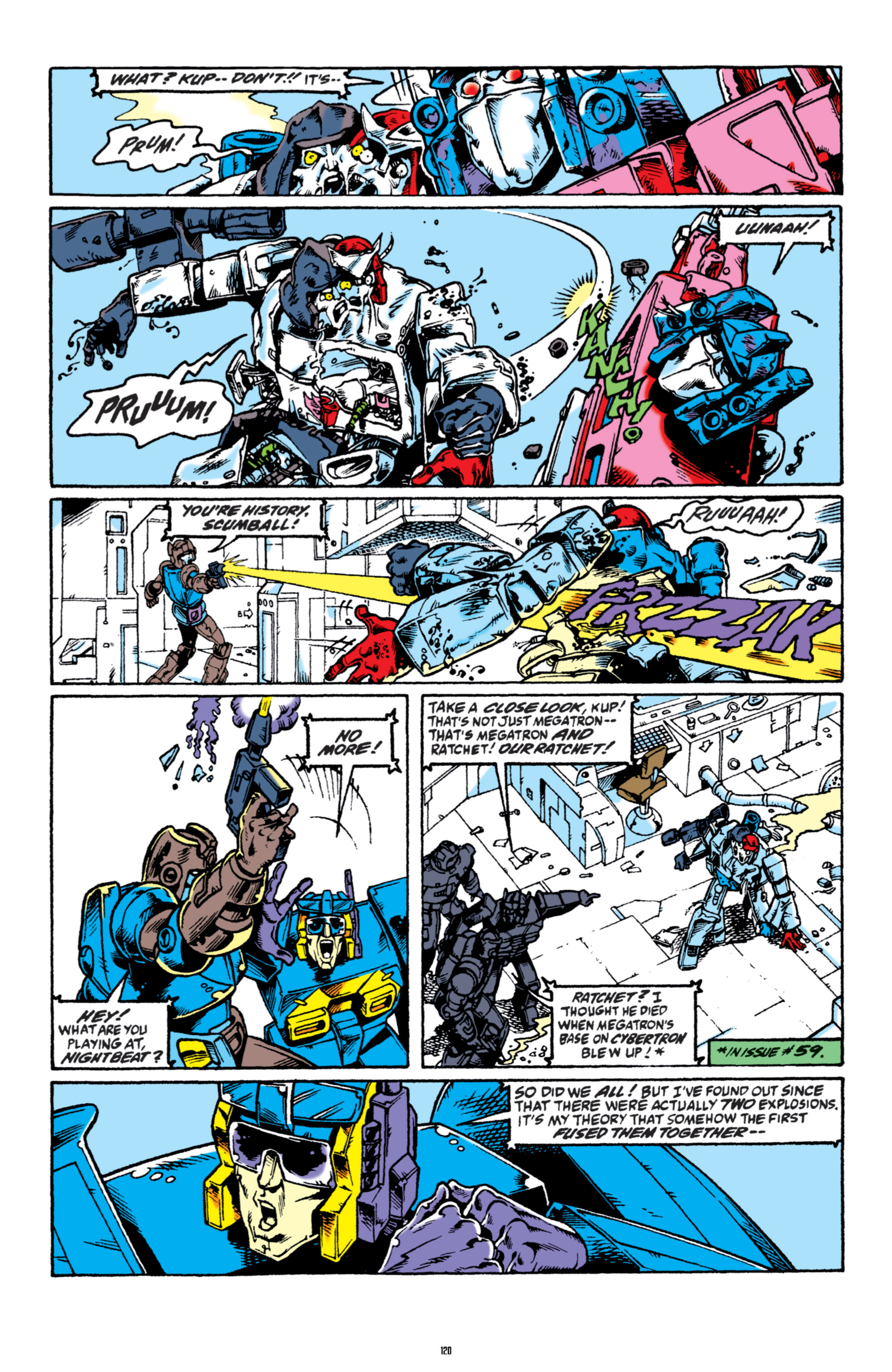 Read online The Transformers Classics comic -  Issue # TPB 6 - 120