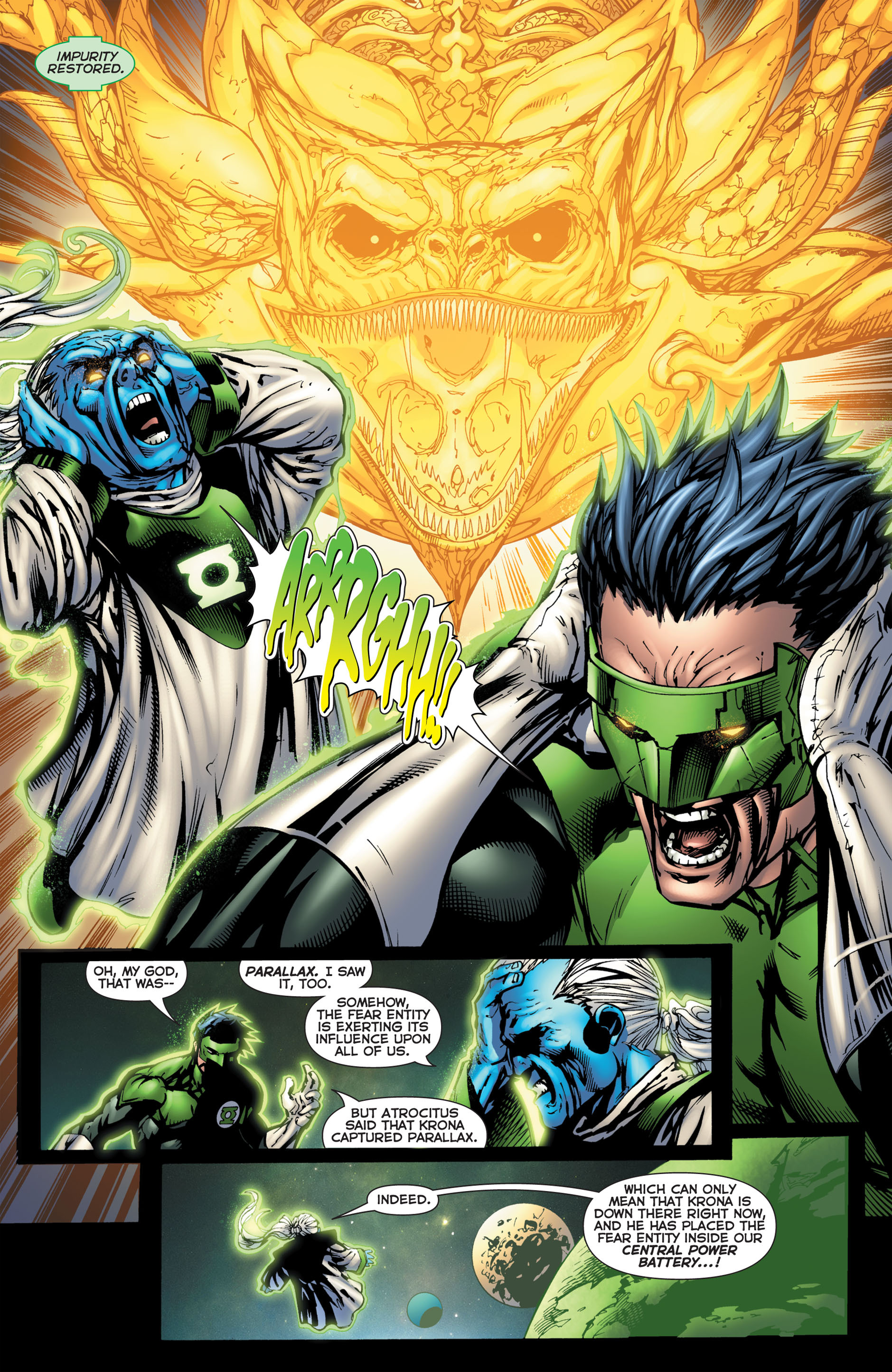 Read online Green Lantern: War of the Green Lanterns (2011) comic -  Issue # TPB - 56