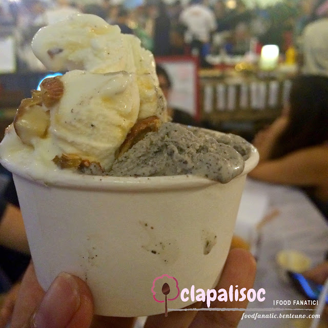 Manila Creamery Gelato Black Sesame Vanilla Pistachio Mangga't Suman